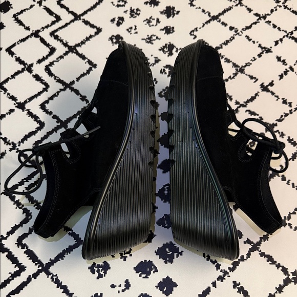 Skechers Women's Wedge Lace-Up Sandals - Black - US Size 7 - EUC - Picture 5 of 12